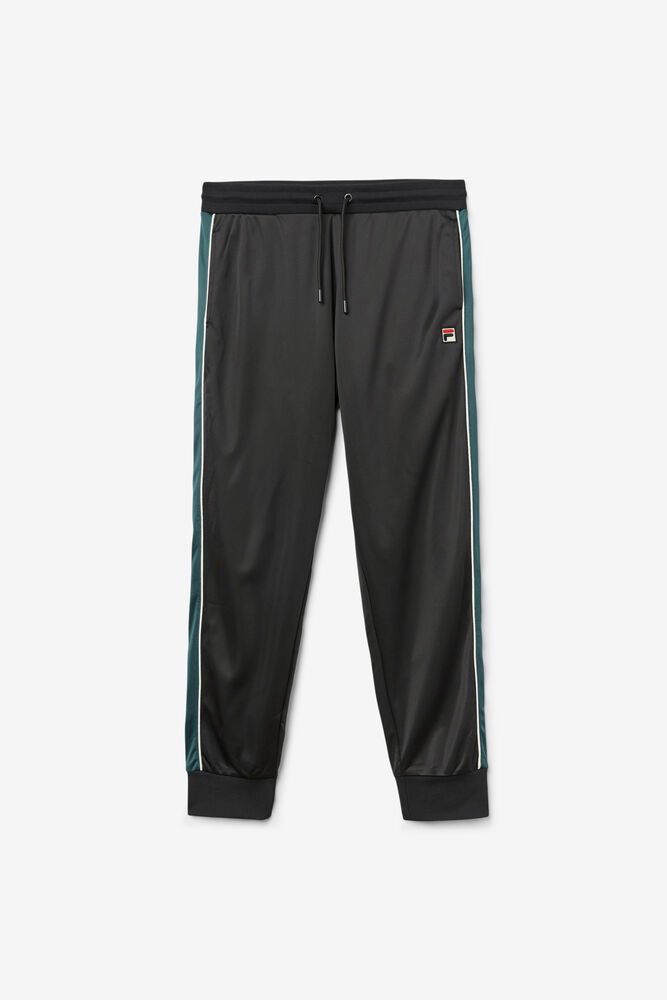 Fila Pants Elijah Track Mens Black - India WOC-064897